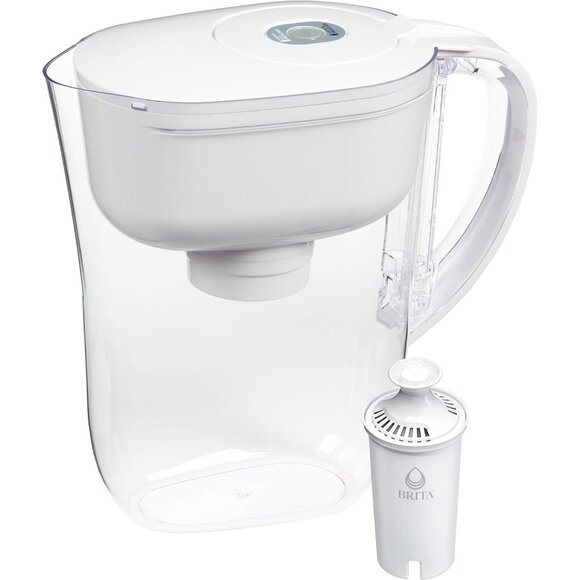 Water Filter Pitcher for Tap and Drinking Water with 1 Standard Filter, Lasts 2 - Picture 1 of 14